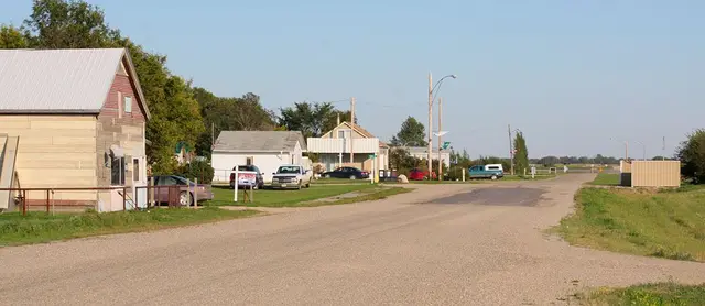 The main street of Benson
